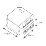 Zestaw 2x FENIX-1 srebrny/biały + X32